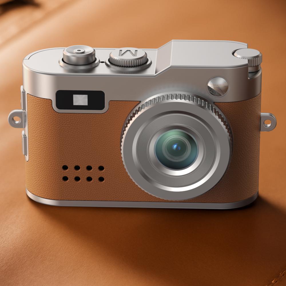<img src="mini-camera-black.jpg" alt="Mini Retro Keychain Camera in Black — 1080P Portable Camera">